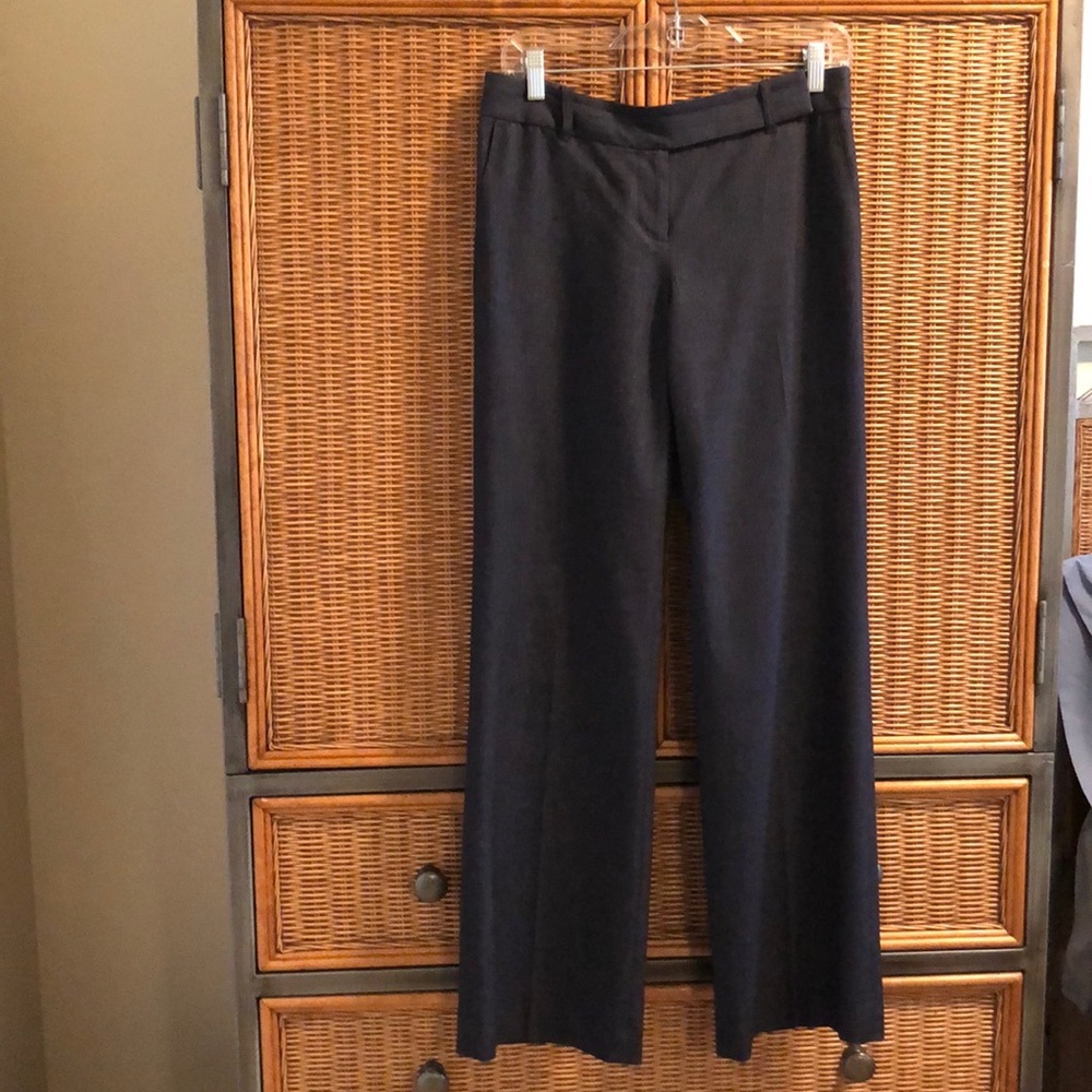 LOFT Navy Suit Trousers